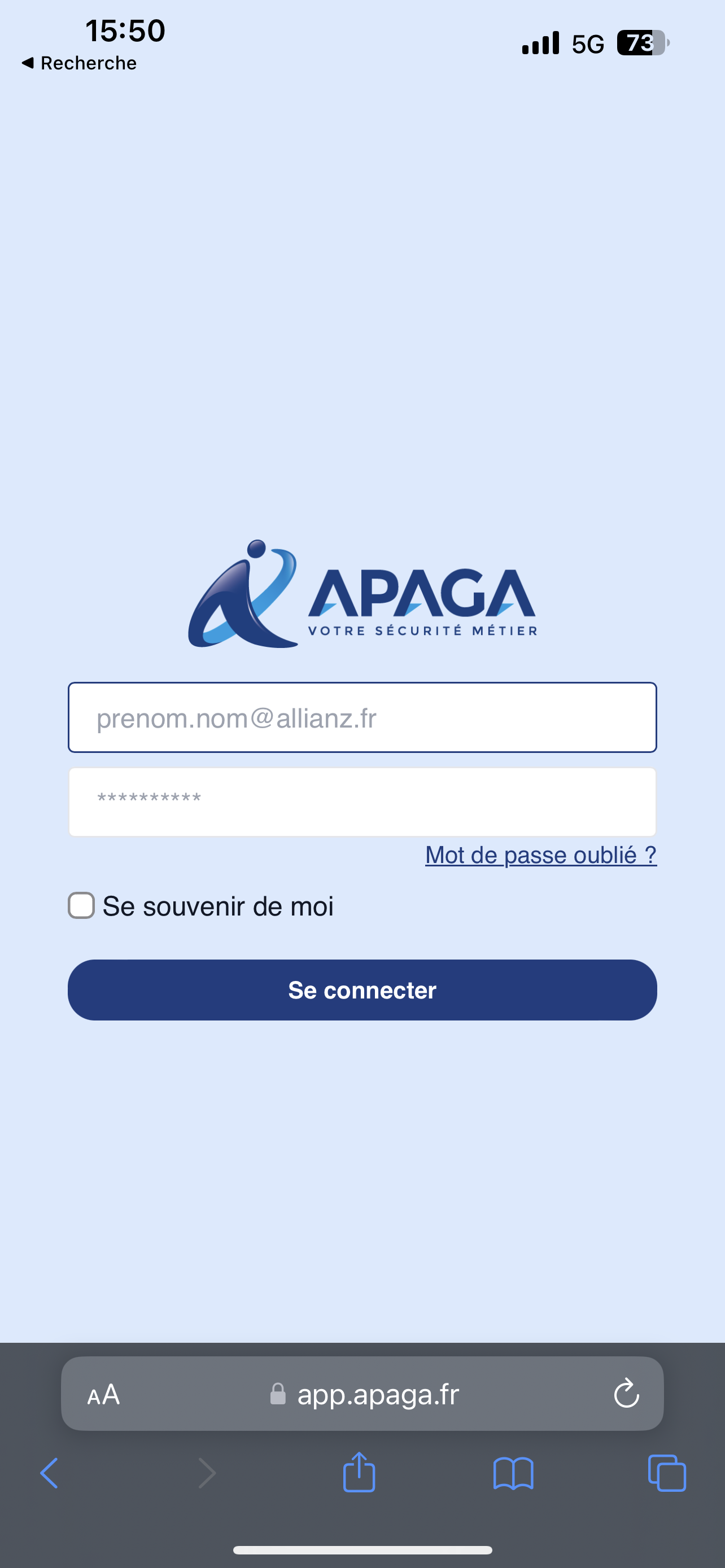 Ajouter APAGA iphone 1